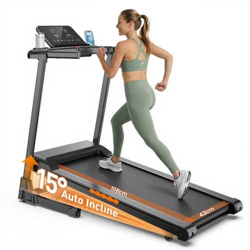 Klappbar elektrisch laufband - elektrisch,