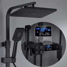 LED Duschsystem mit Thermostat