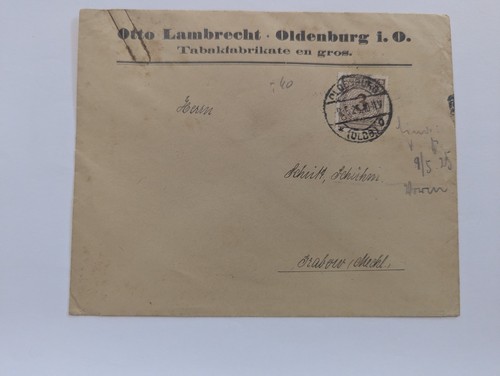 Deutsches reich firmenbrief - deutsches,