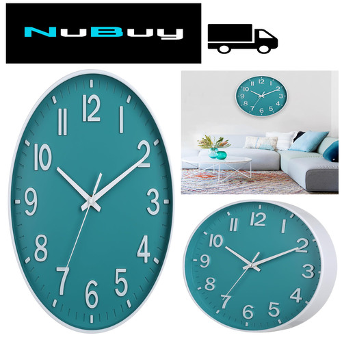 Wanduhr 30cm lautlos - 30cm,