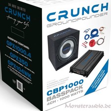 Crunch 1000 watt bass set - crunch, auto