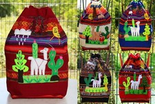 Rucksack Groß Peru bunt Inka