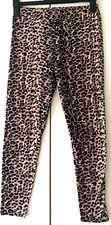 Dünne Leggings, Gr. L, Leoprint-Optik, Stretchbund