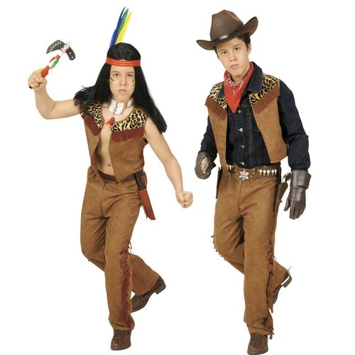 Cowboy indianer kostüm - indianer,