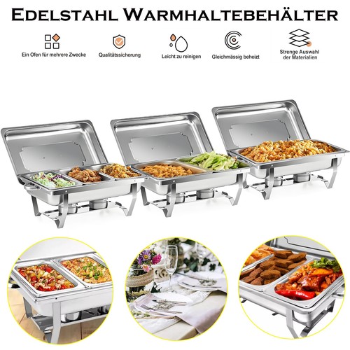 Edelstahl chafing dish - edelstahl,