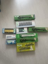 Märklin H0 Güterwagen Straßenlaternen Schienen konvolut