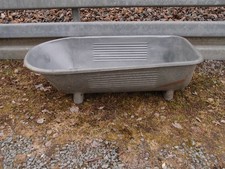 alte kleine Zinkwanne verzinkt