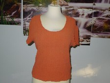 ♀️ COCON T-Shirt 44/46 38 40 42 M L XL Lachsorange Seide