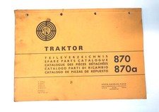 Steyr 870 870a Traktor Teileverzeichniss Ersatzteileliste 3749-2-10-72-HD