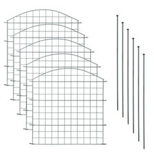 Teichzaun Gartenzaun Oberbogen