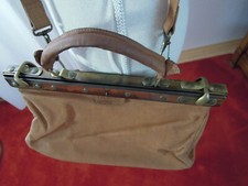 Handtasche PICARD Arzttasche Koffer ca. 36 cm Braun Leder Trageriehmen abnehmbar