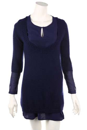 Maje strickkleid kleid layer - strickkleid,