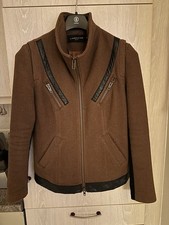 Liebeskind Berlin Damen Jacke Gr. 38/M, braun Fischgrät