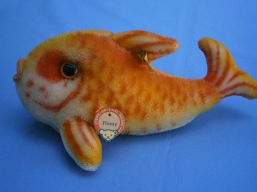 Steiff fisch flossy - steiff, "flossy"