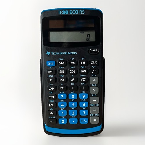 Texas instruments eco rs - ti-30,
