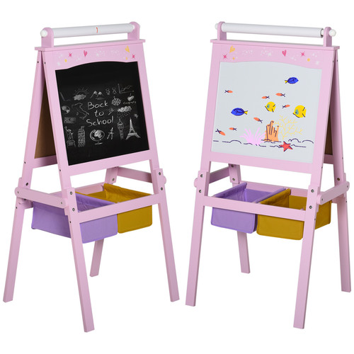 Kinder kunst staffelei rosa - kinder,