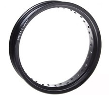Aluminium 7075 Felgenring Schwarz Felge 17 Zoll x 3.50 36 Speichen für Supermoto