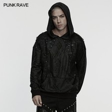 Punk Rave Men Black Gothic