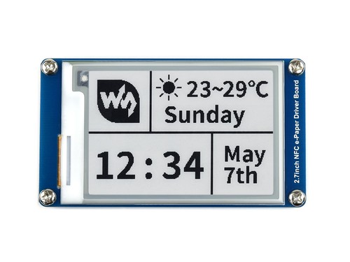 Waveshare zoll passiv - 2,7,