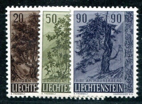 Liechtenstein 1958 371 373 - 1958, **