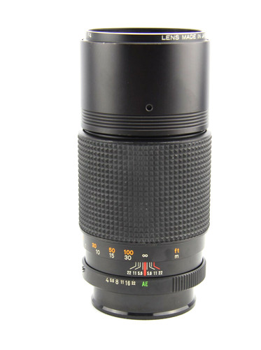 Konica hexanon 200mm 4 - ar, 1:4