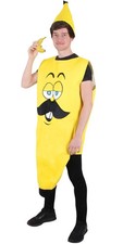 Kostüm Banane mit Hut