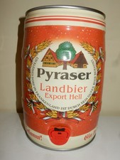 PYRADER LANDBIER Party Fass Gallon Bierdose aus DEUTSCHLAND (5 Liter)  Leer !