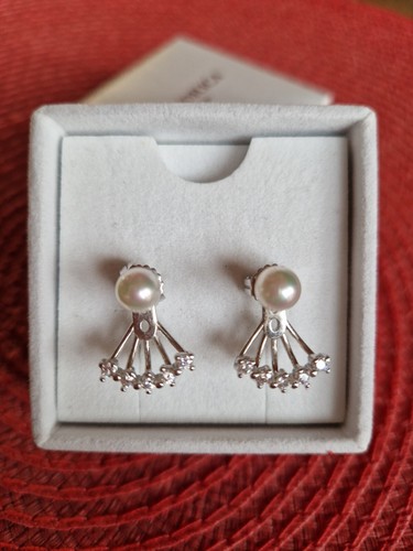 Majorica ohrringe 925 silber - 925,