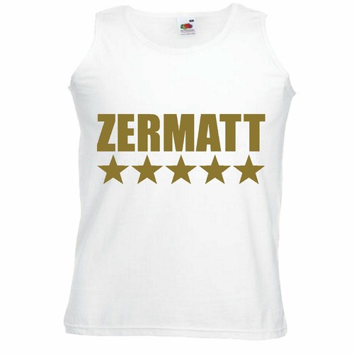 Tank top zermatt ski ort - top,