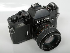 CHINON CE II MEMOTRON Spiegelreflex  SLR + Objektiv Lens Auto Chinon 1,4/55 M42