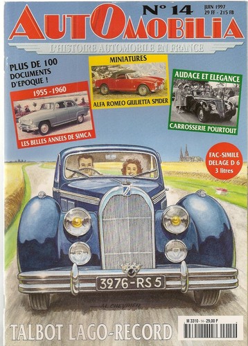 Automobilia talbot lago - 14,
