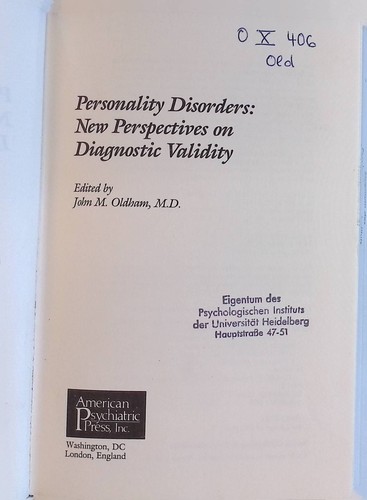 Personality disorders new - personality, disorders: