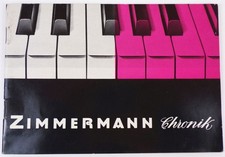 Broschüre Zimmermann Klaviere