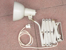 Vintage Scherenlampe, Arbeitslampe Bauhaus Klassiker