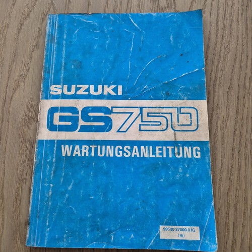Werkstatthandbuch suzuki gs - werkstatthandbuch,