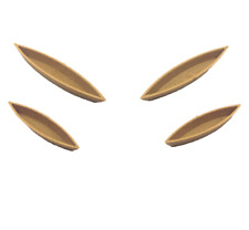 H0 Kanus aus Holz groß und