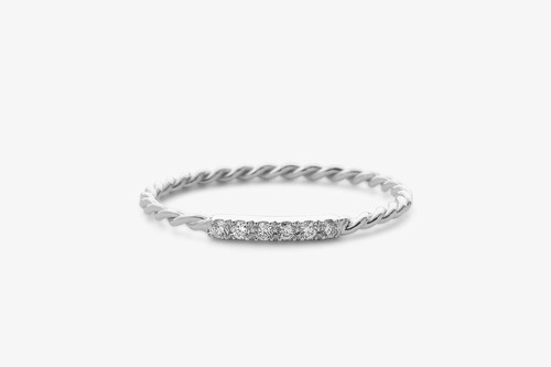 Diamanten memory goldring - memory,