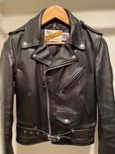 Schott Perfecto Double Leather Riders Jacket Size 34 Made in USA