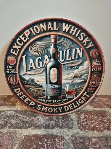 Lagavulin whisky smoky delight - smoky,