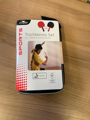 Tischtennis schläger crane - tischtennis,