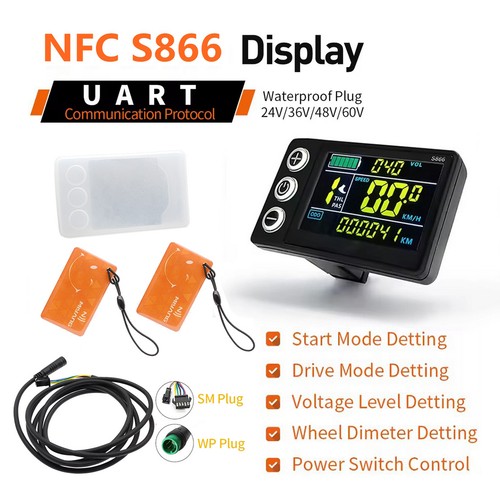 Bike s866 lcd display 60v - lcd,