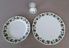 Hutschenreuther Maria Theresia Weinlaub Tortenplatte, Essteller, Kerzenständer