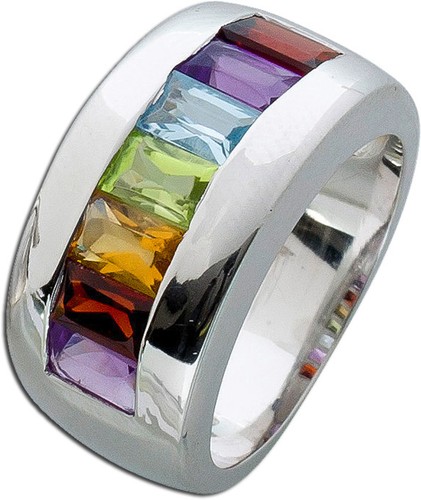 Citrin ring silber 925 - citrin,