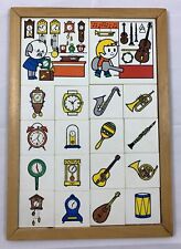 Educo Ordnung Thema Zeit Musik Uhren Musikinstrumente Schulmaterial Lernspiel