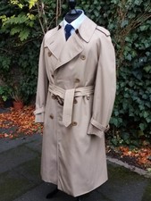 1A Vintage Aqua5 Aquascutum Trenchcoat No Burberrys beige Herren Size L 52 BW 62