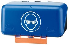 GEBRA Aufbewahrungsbox SECU Mini Standard für Augenschutz blau