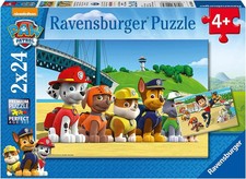 Ravensburger Paw Patrol Puzzle 2x24 Teile Kinder ab 4 Jahre Hund Comic