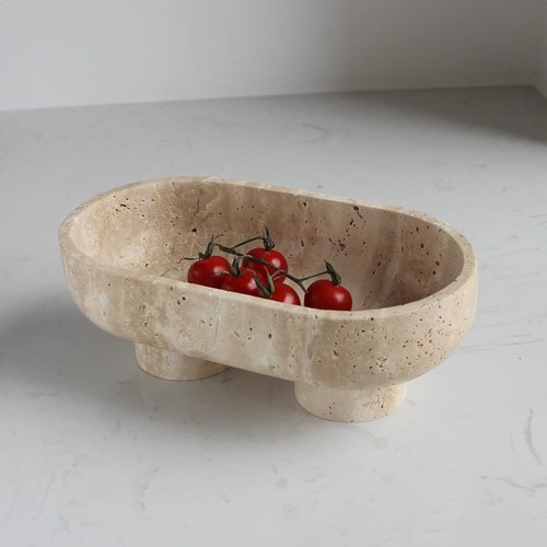 Travertin obstschale cm - travertin-obstschale, 25,4