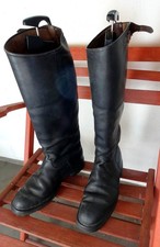 Militär Offizier Leder Stiefel Knobelbecher WKI oder II Gr. 39 40 41 Wehrmacht