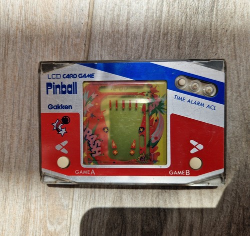 Gakken pinball lcd - gakken,